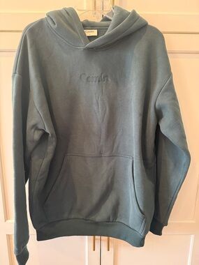 Comfrt Men's Hooded Sweatshirt in Pine Green